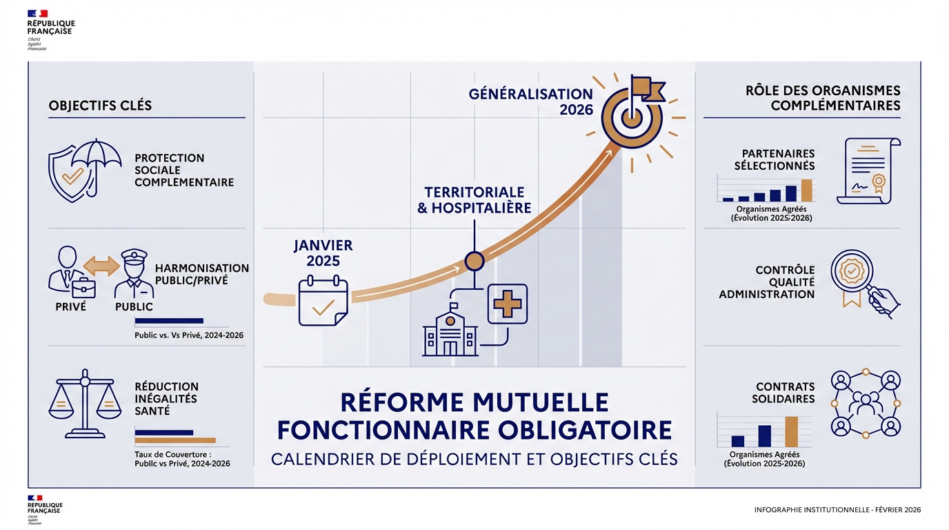 Réforme mutuelle fonctionnaire 2026