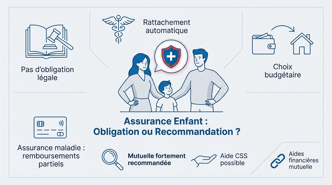Enfant souriant illustrant la protection santé