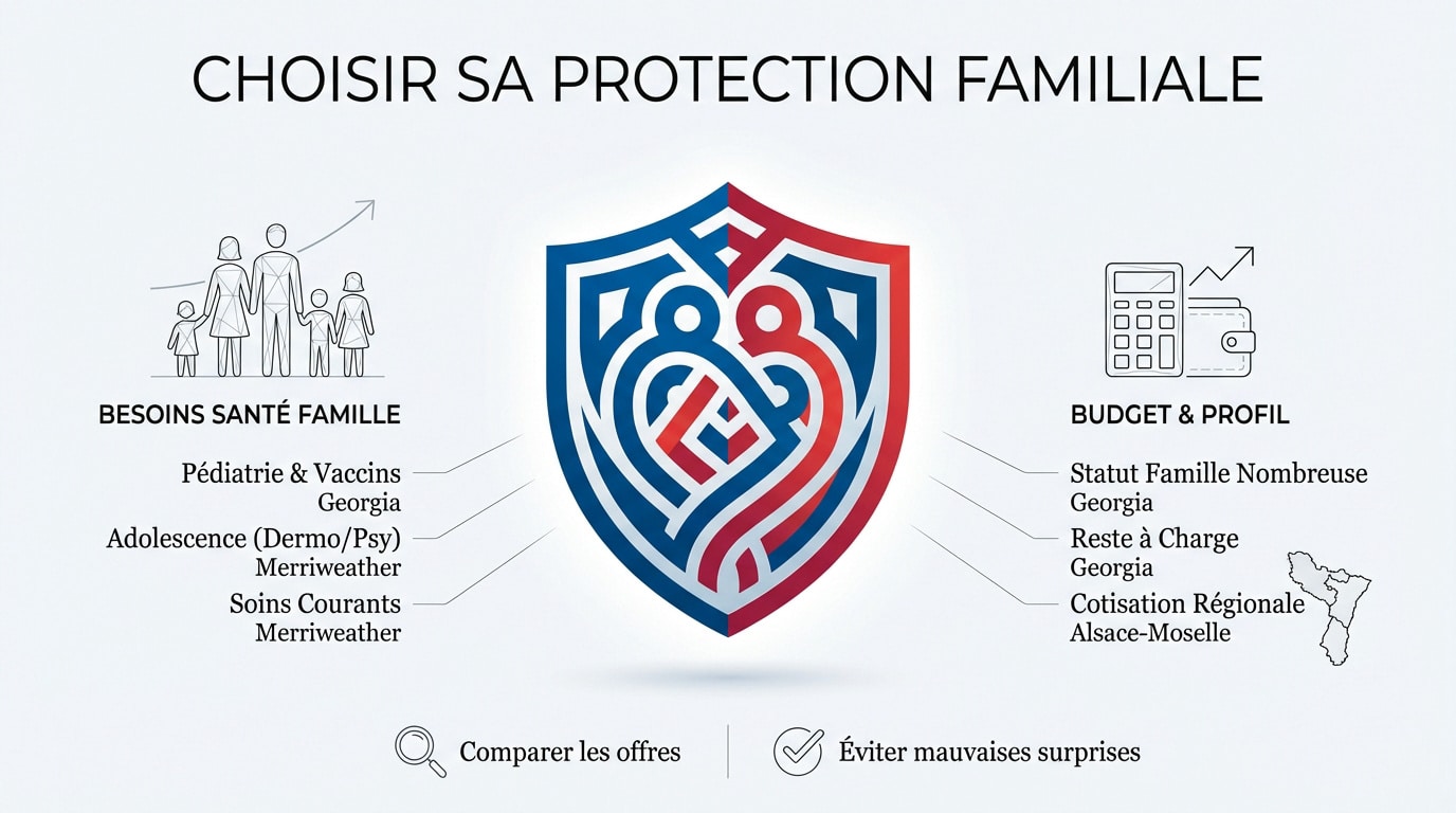 Critères de sélection mutuelle famille nombreuse