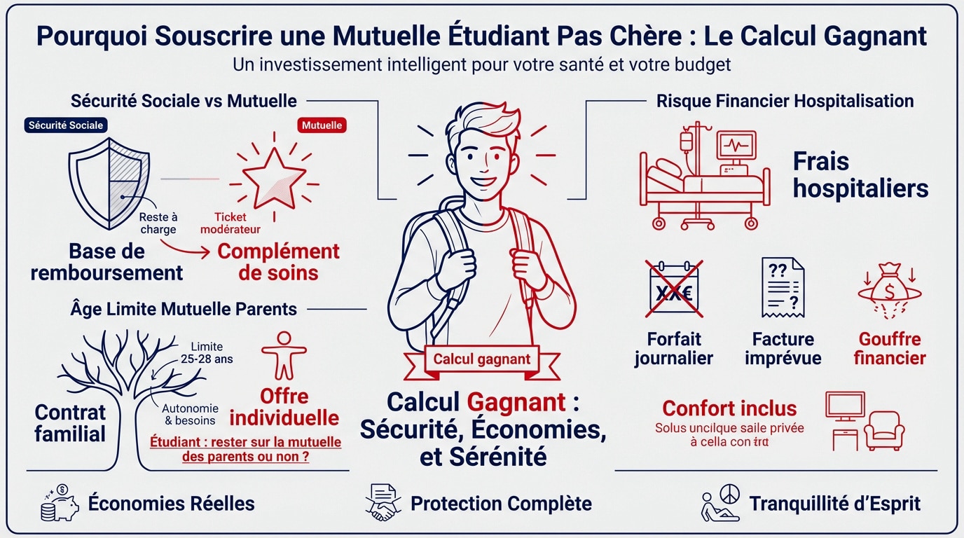 Étudiante consultant ses remboursements de santé en ligne