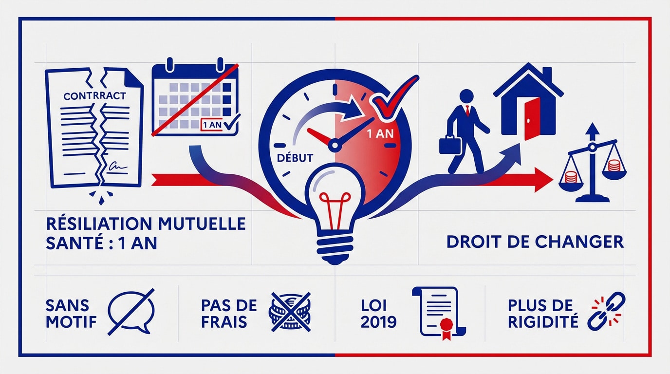 Liberté de résiliation de mutuelle santé