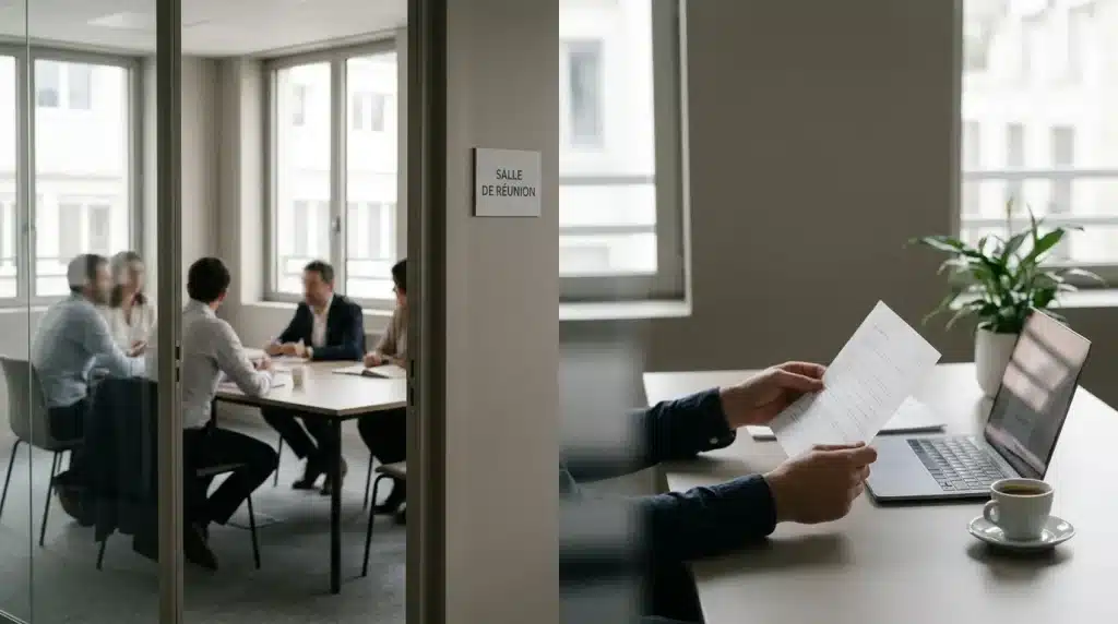 Comparaison entre mutuelle collective et individuelle, documents administratifs et contrats d'assurance santé
