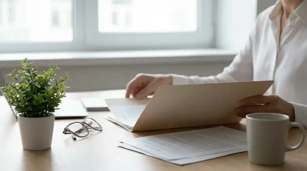 Mutuelle responsable : documents administratifs et symbole de protection sociale
