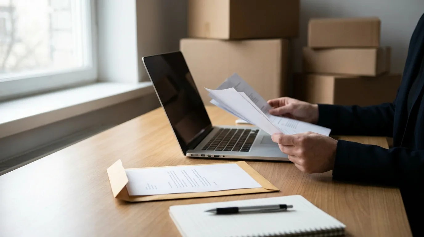 Dossiers et documents administratifs relatifs à la résiliation d'une mutuelle après un déménagement